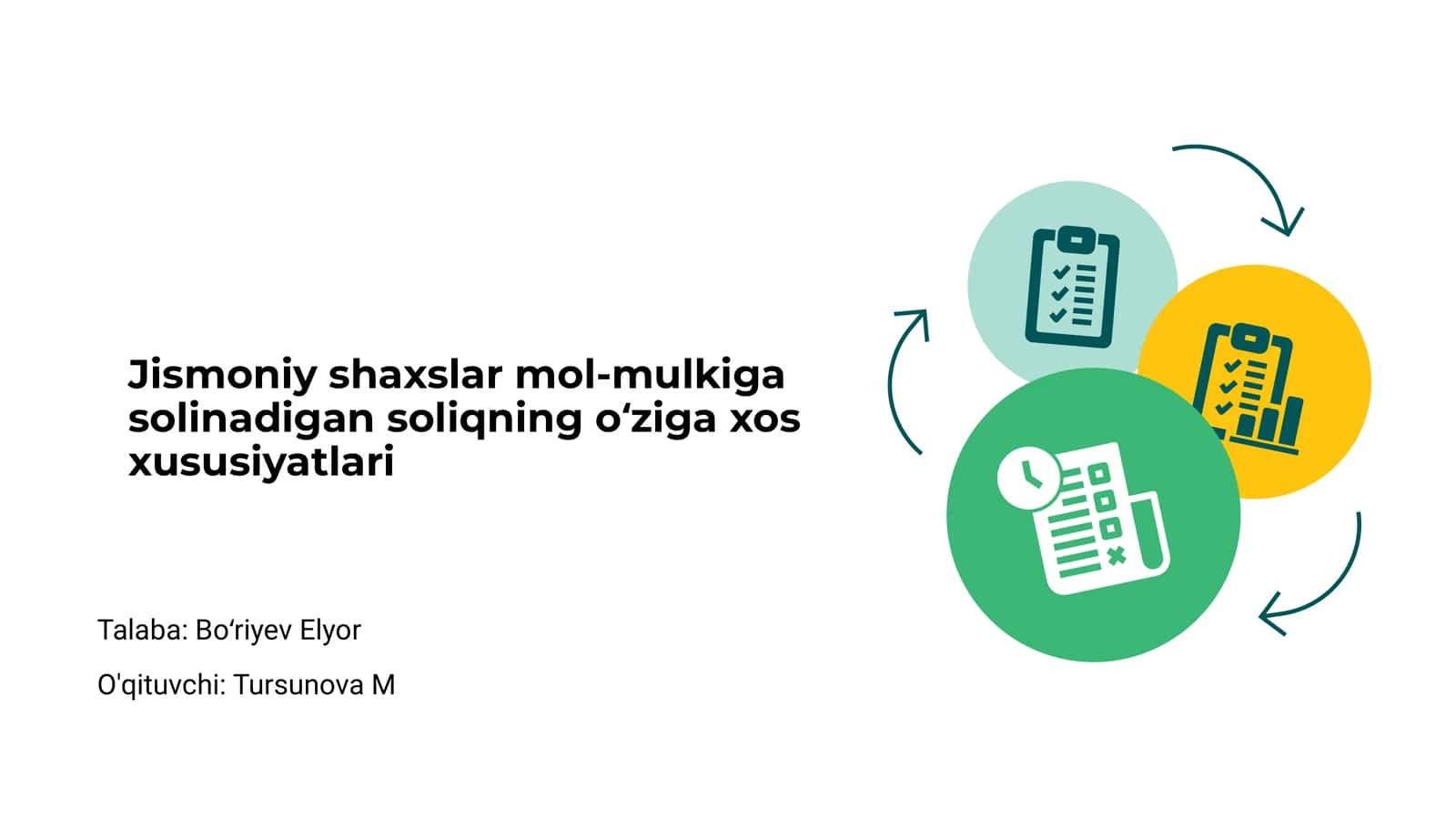 Jismoniy shaxslar mol-mulkiga solinadigan soliqning oʻziga xos xususiyatlari 1