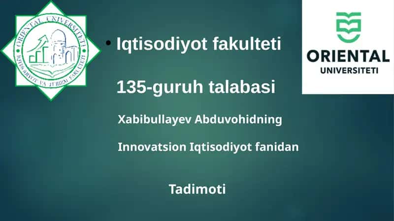 Innovatsion marketing 1