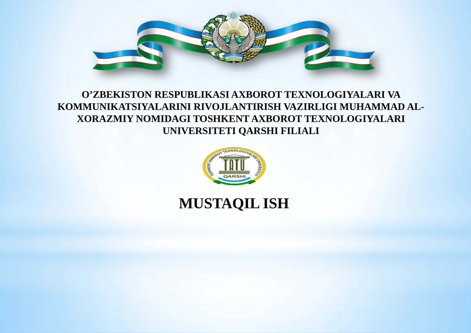 Ma’lumotlarni qayta ishlash markazlarini ish jarayonini tahlil qilish 1