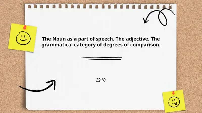 The Noun as a part of speech 1