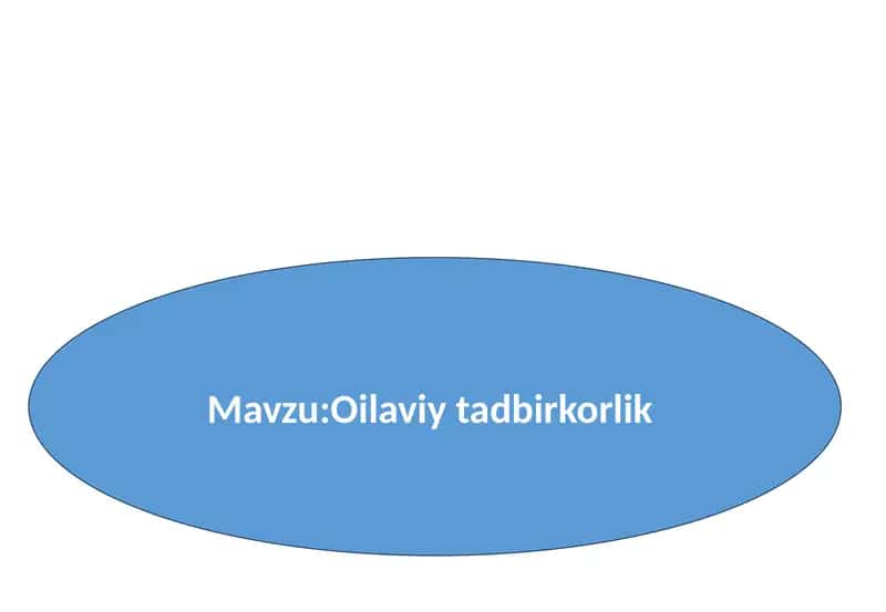 Oilaviytadbirkorlik 1