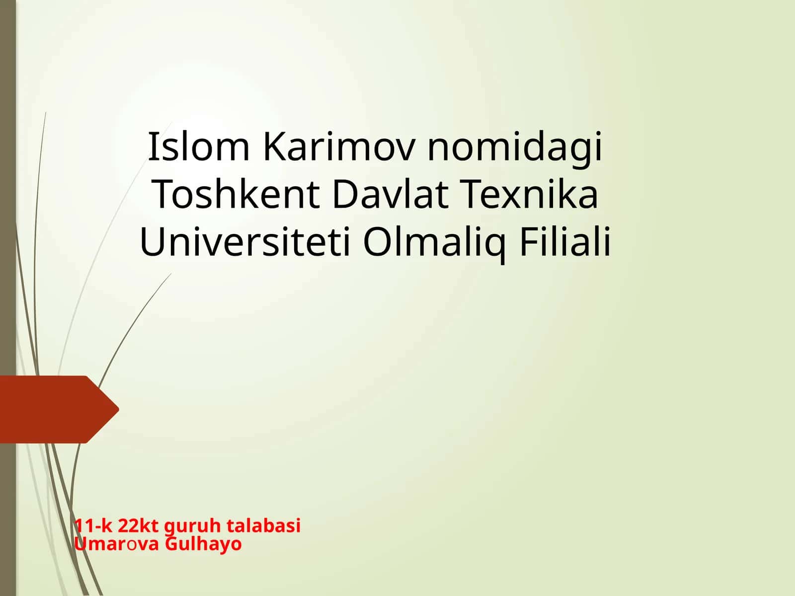 Massaalmashinish asoslar. Umumiy tushuncha 1