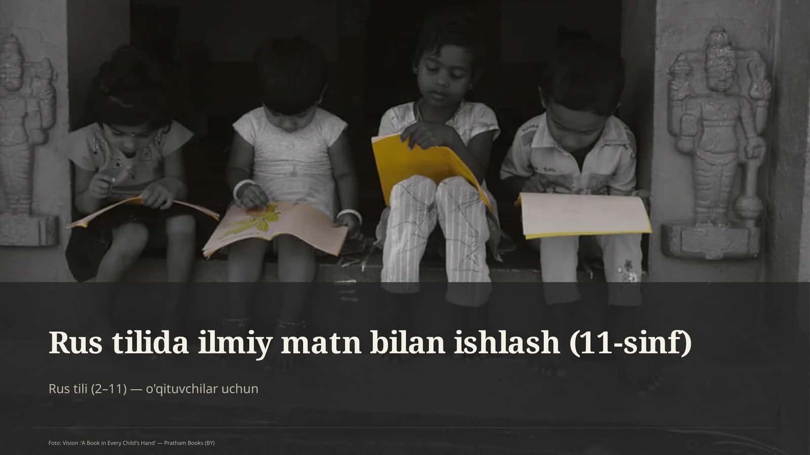 Rus tilida ilmiy matn bilan ishlash (11-sinf) 1