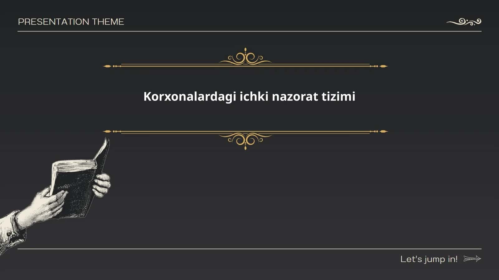 Ichki nazorat tizimi 1