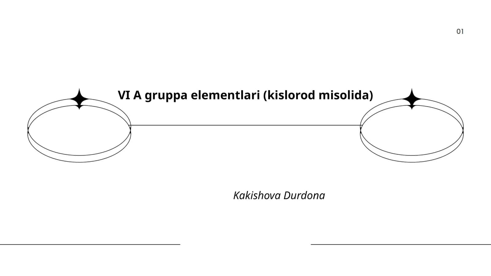 VI A gruppa elementlari (kislorod misolida) 1