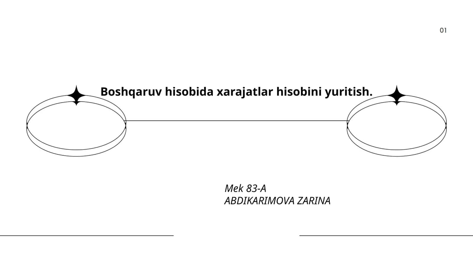 Xarajatlar tushunchasi va tasnifi 1