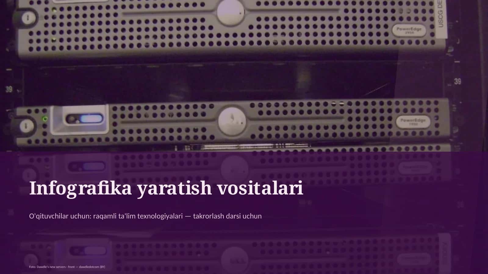 Infografika yaratish vositalari 1