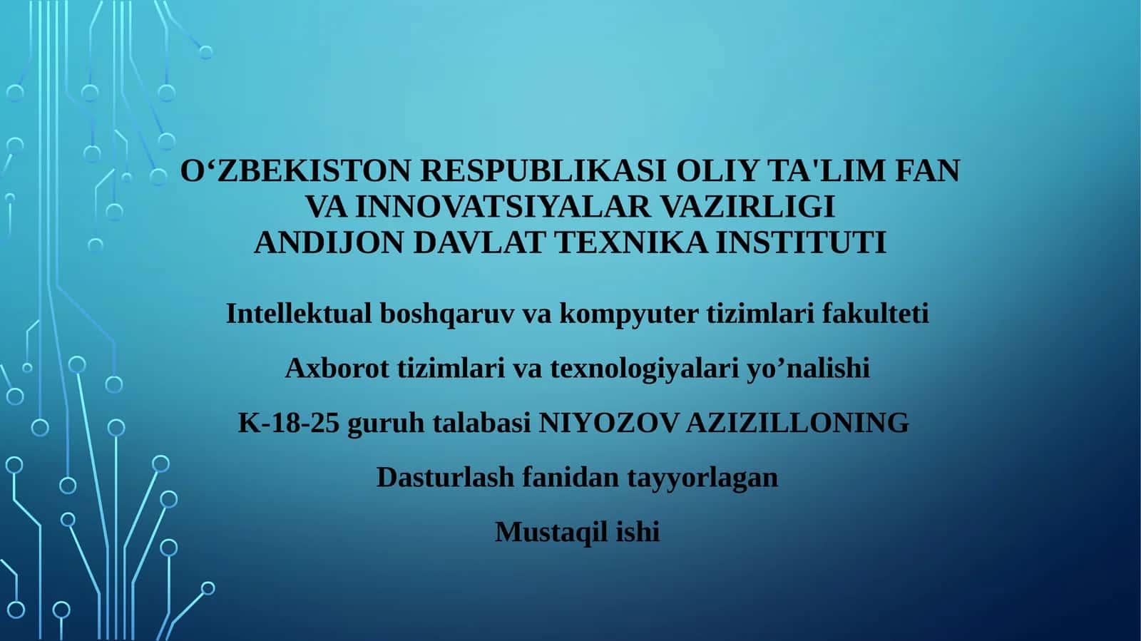 Mustaqilishi 1