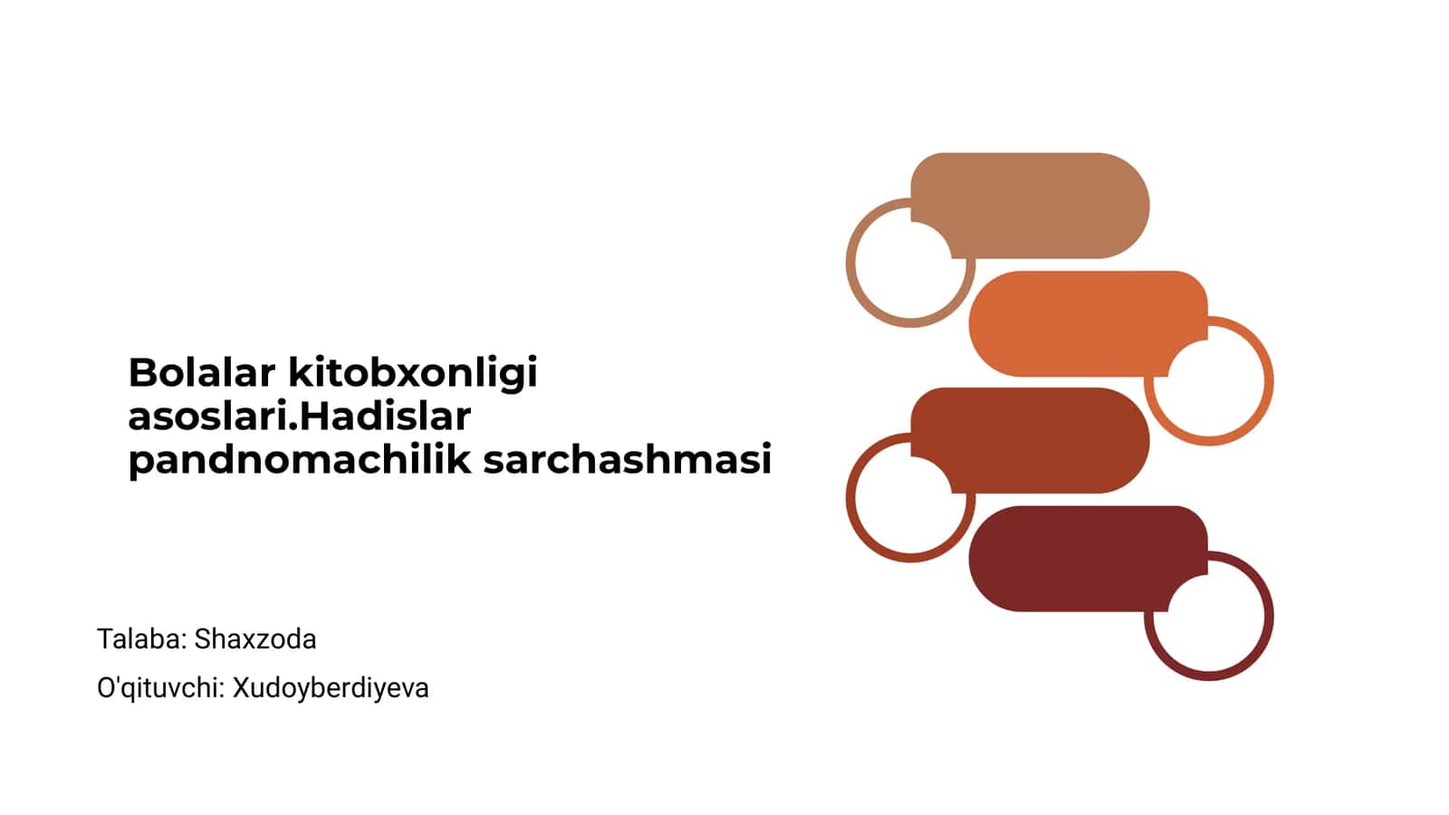 Bolalar kitobxonligi asoslari 1