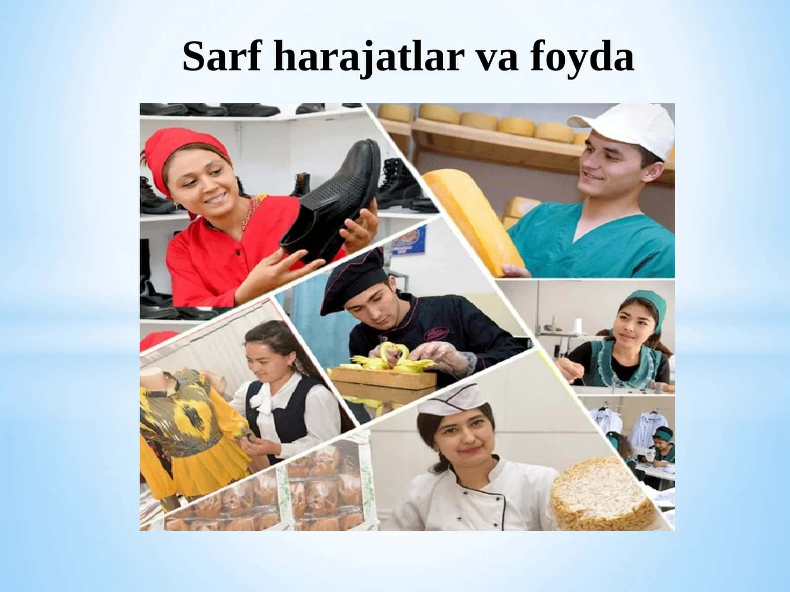 Sarfharajatlar va foyda 1