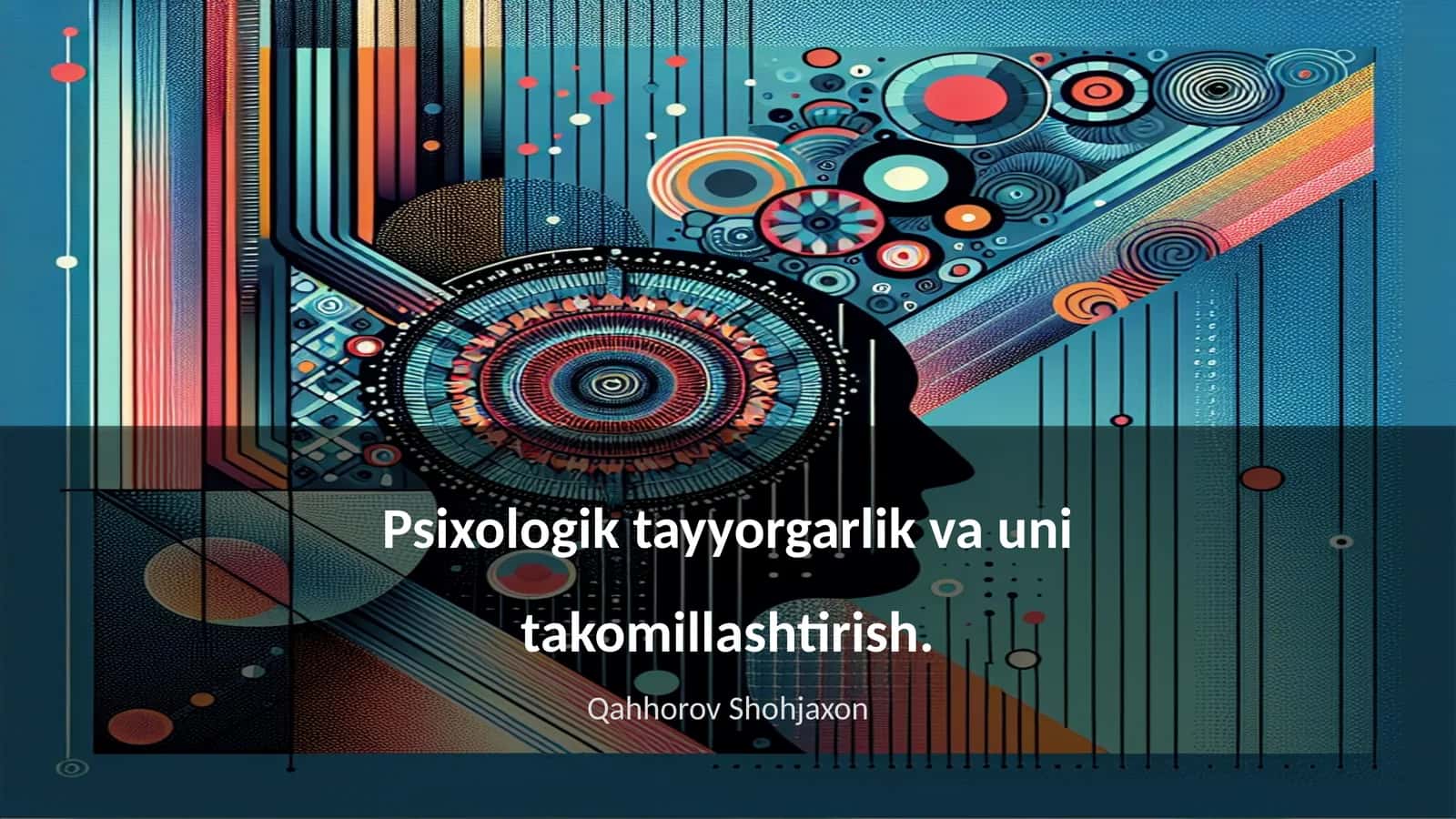 Psixologik tayyorgarlik va uni takomillashtirish 1