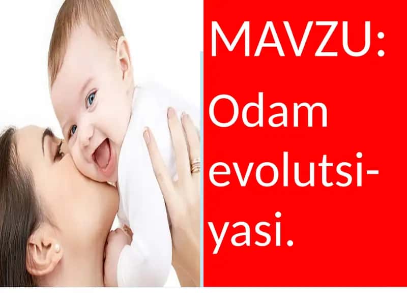 Odam evolyutsiyasi 1