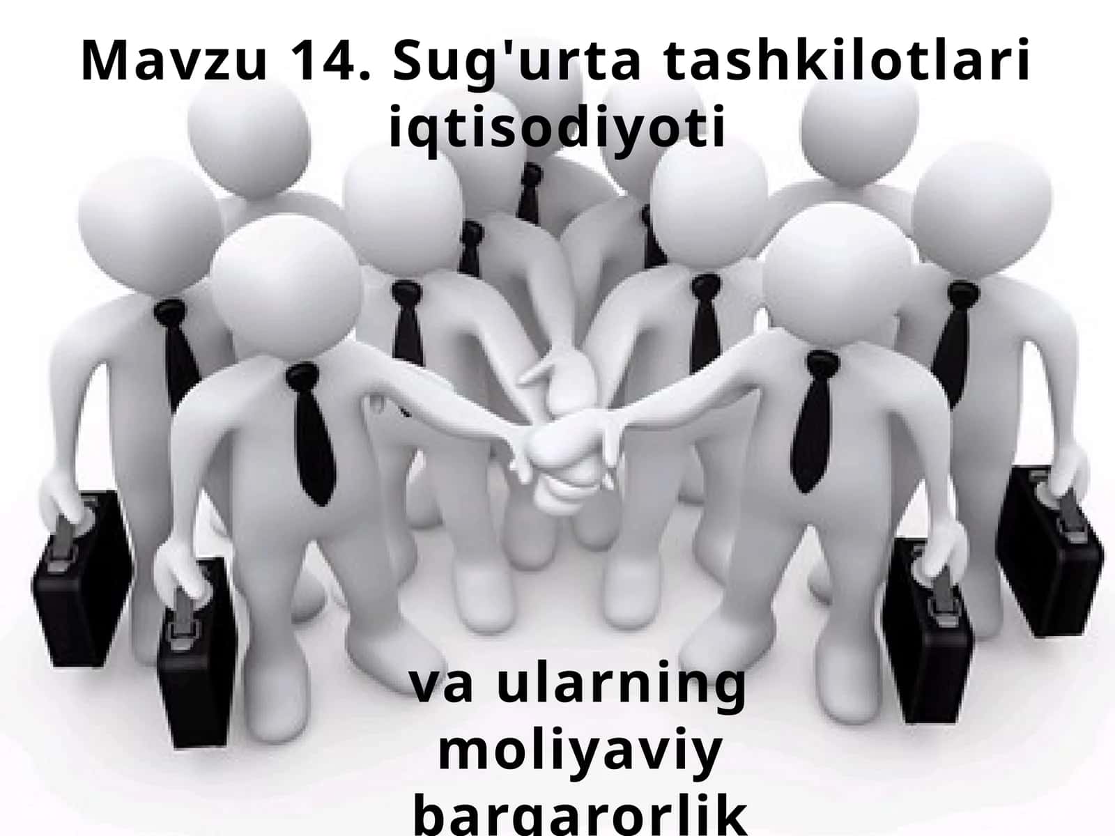 Sug'urta tashkilotlari iqtisodiyoti va ularning moliyaviy barqarorlik 1