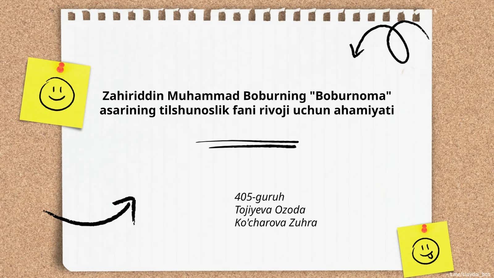 Boburnoma 1