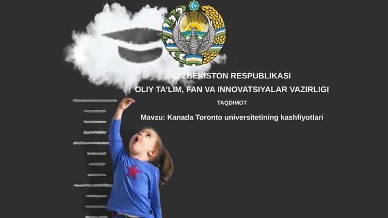 Kanada Torontouniversitetining kashfiyotlari 1
