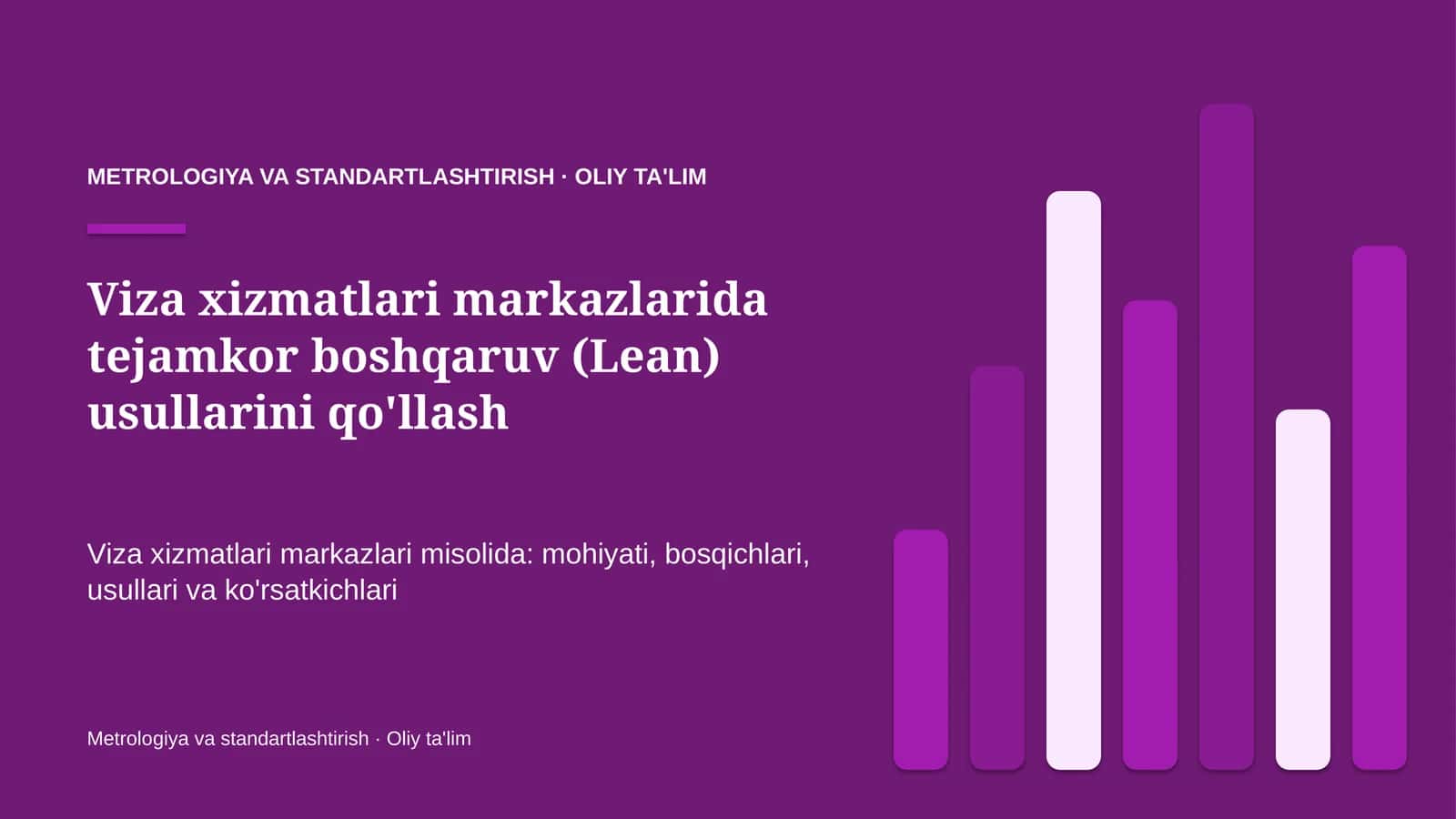 viza xizmatlari markazlarida tejamkor boshqaruv lean usullarini qo'llash 5552 1