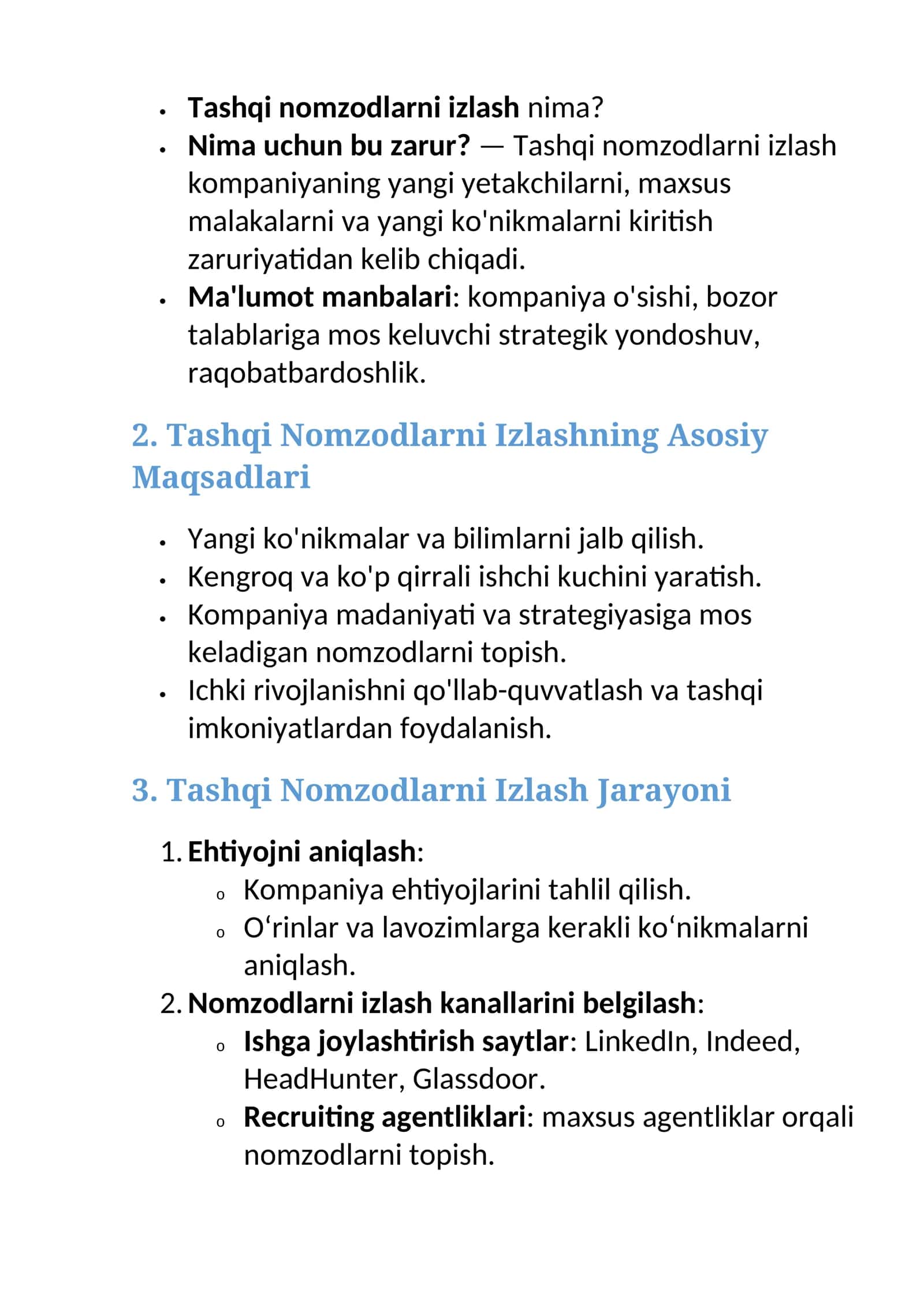 Tashqi Nomzodlarni Izlash 1