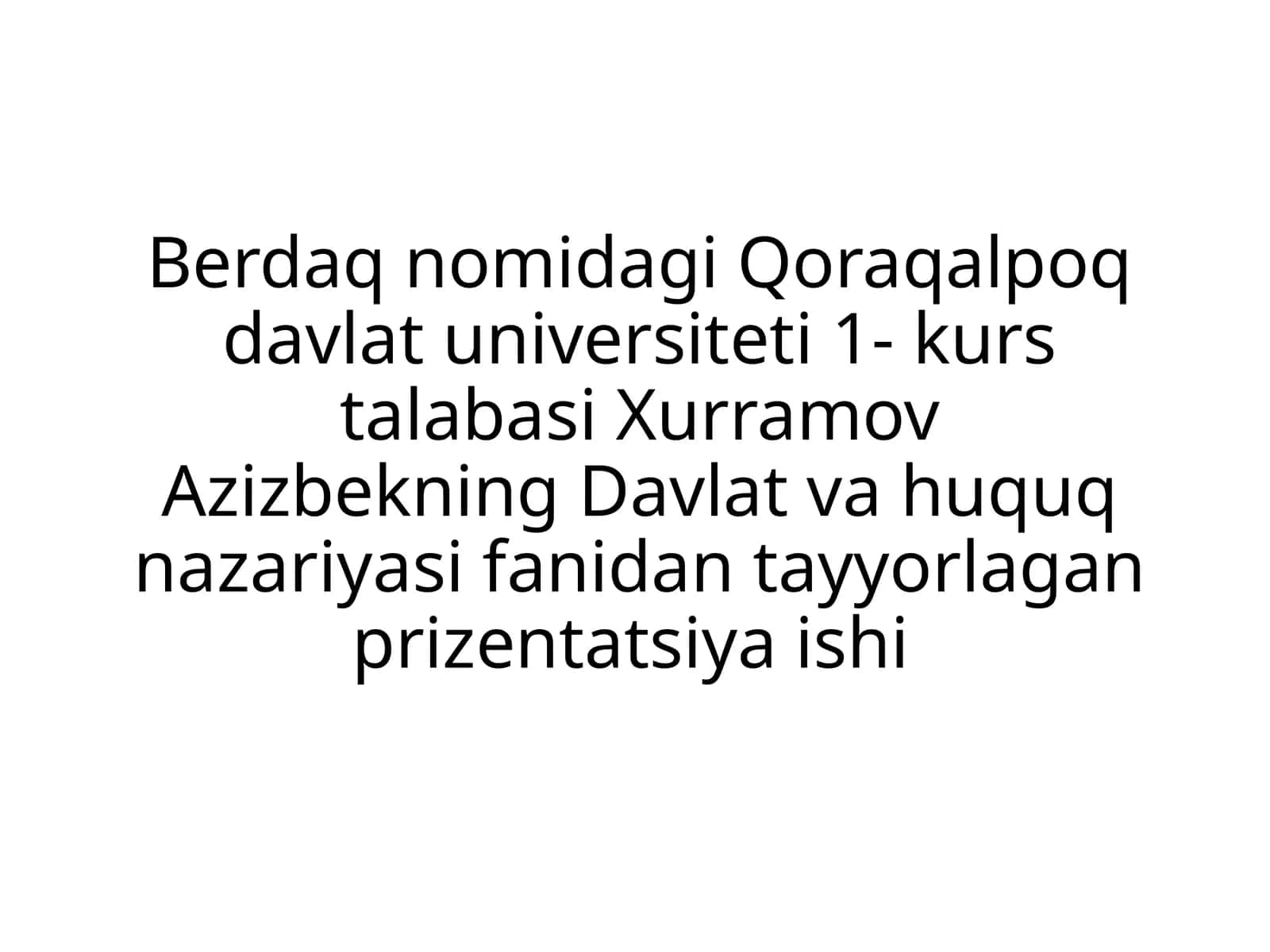 Qonuniylik va huquqiy tartibot 1