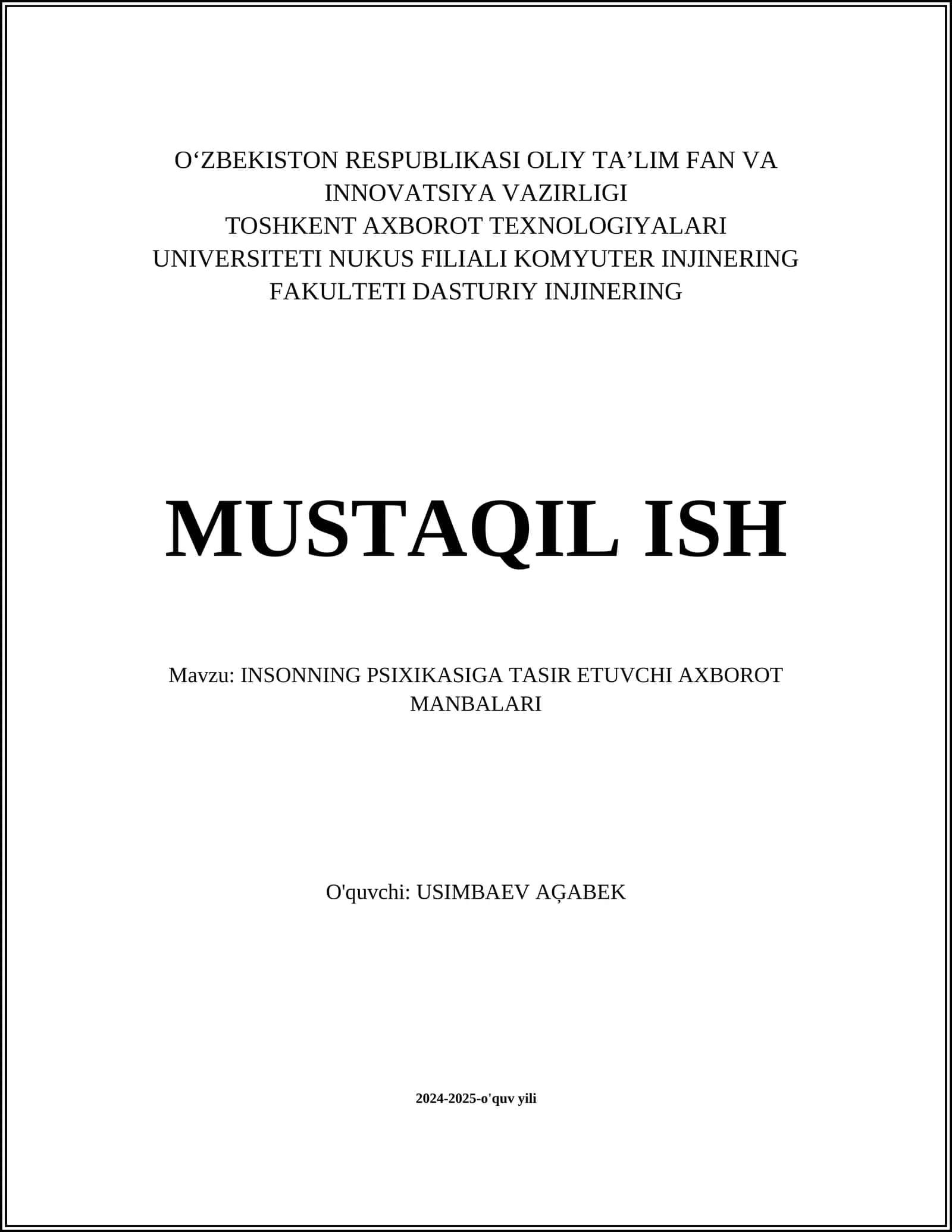 INSONNING PSIXIKASIGA TASIR ETUVCHI AXBOROT MANBALARI 1