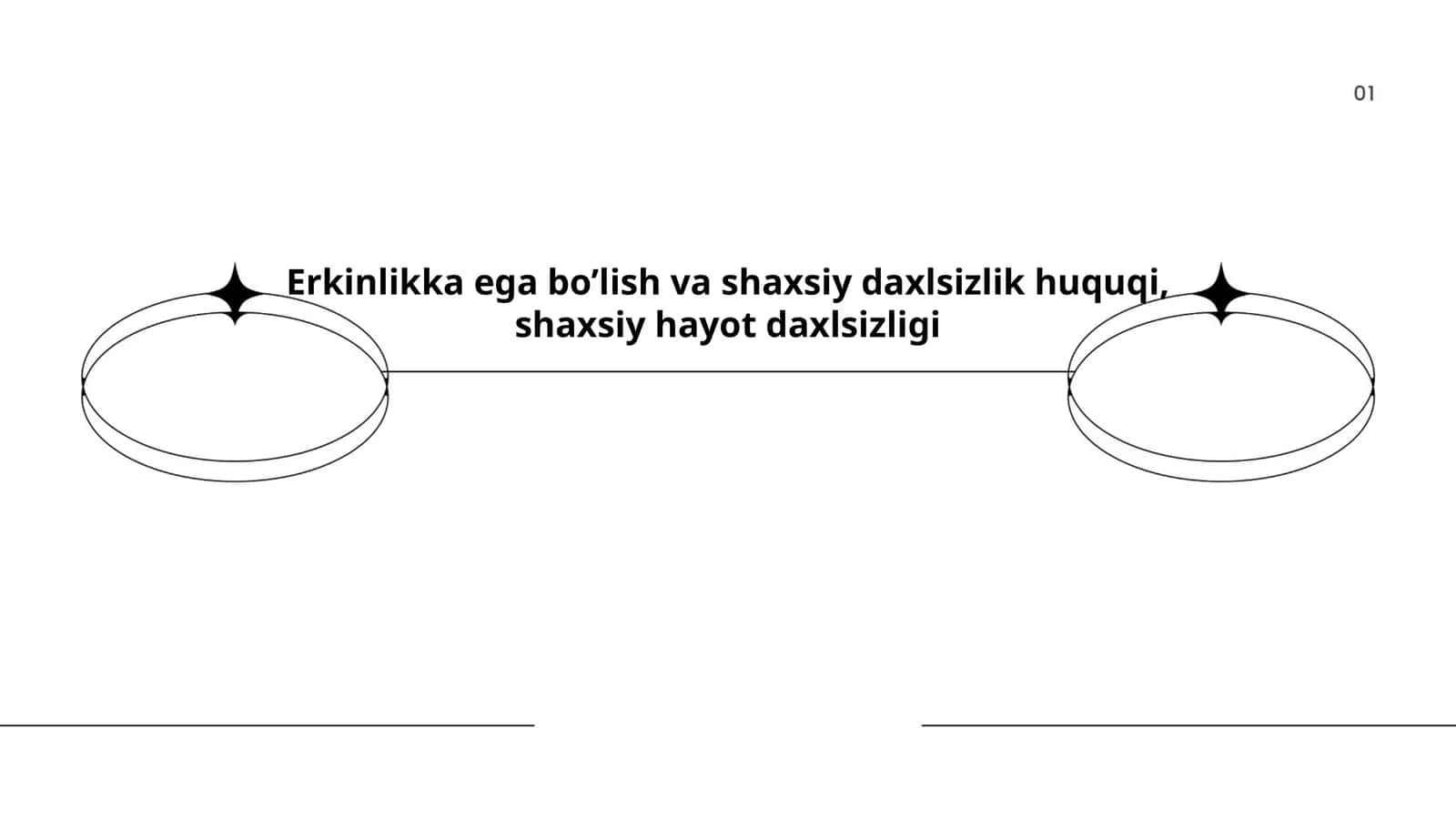 Erkinlikka ega bo’lish va shaxsiy daxlsizlik huquqi, shaxsiy hayot daxlsizligi 1
