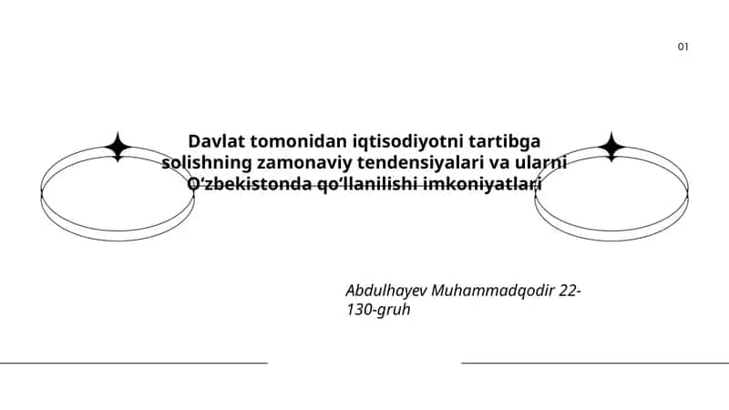 Raqamli iqtisodiyotni tartibga solish 1