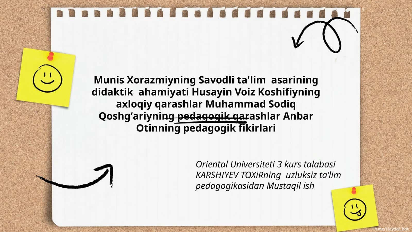 Munis Xorazmiyning Savodli ta'lim asarining didaktik ahamiyati 1