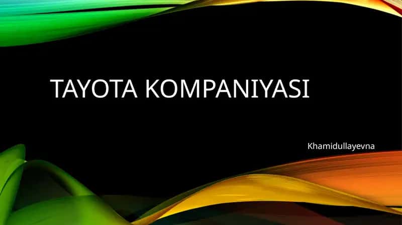 Kompaniyatarixi 1