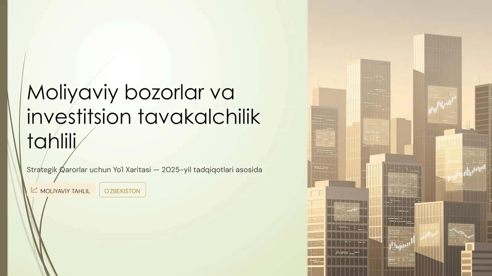 Strategik Qarorlar uchun Yo'l Xaritasi — 2025-yil tadqiqotlari asosida 1