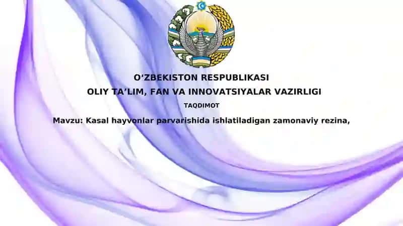 Chorvachilikda Zamonaviy Rezina Mahsulotlari 1