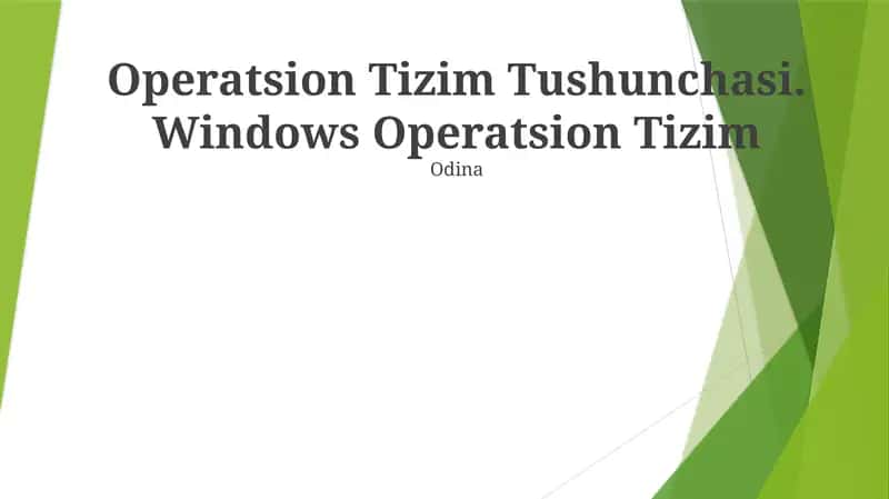 Operatsion Tizim Tushunchasi 1