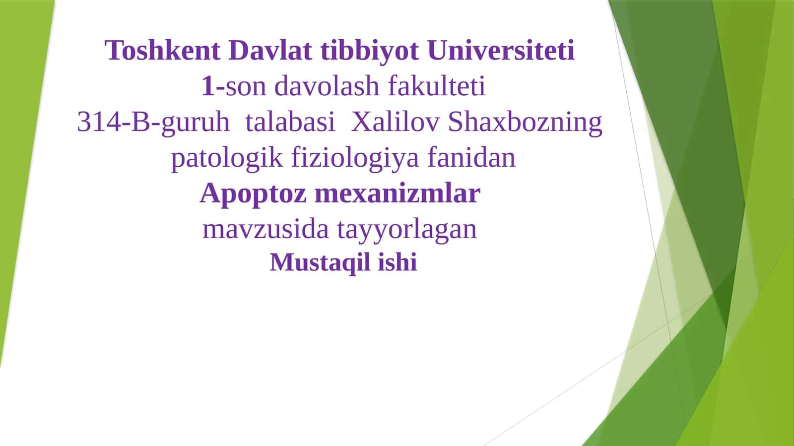 Apoptoz mehanizmlari 1