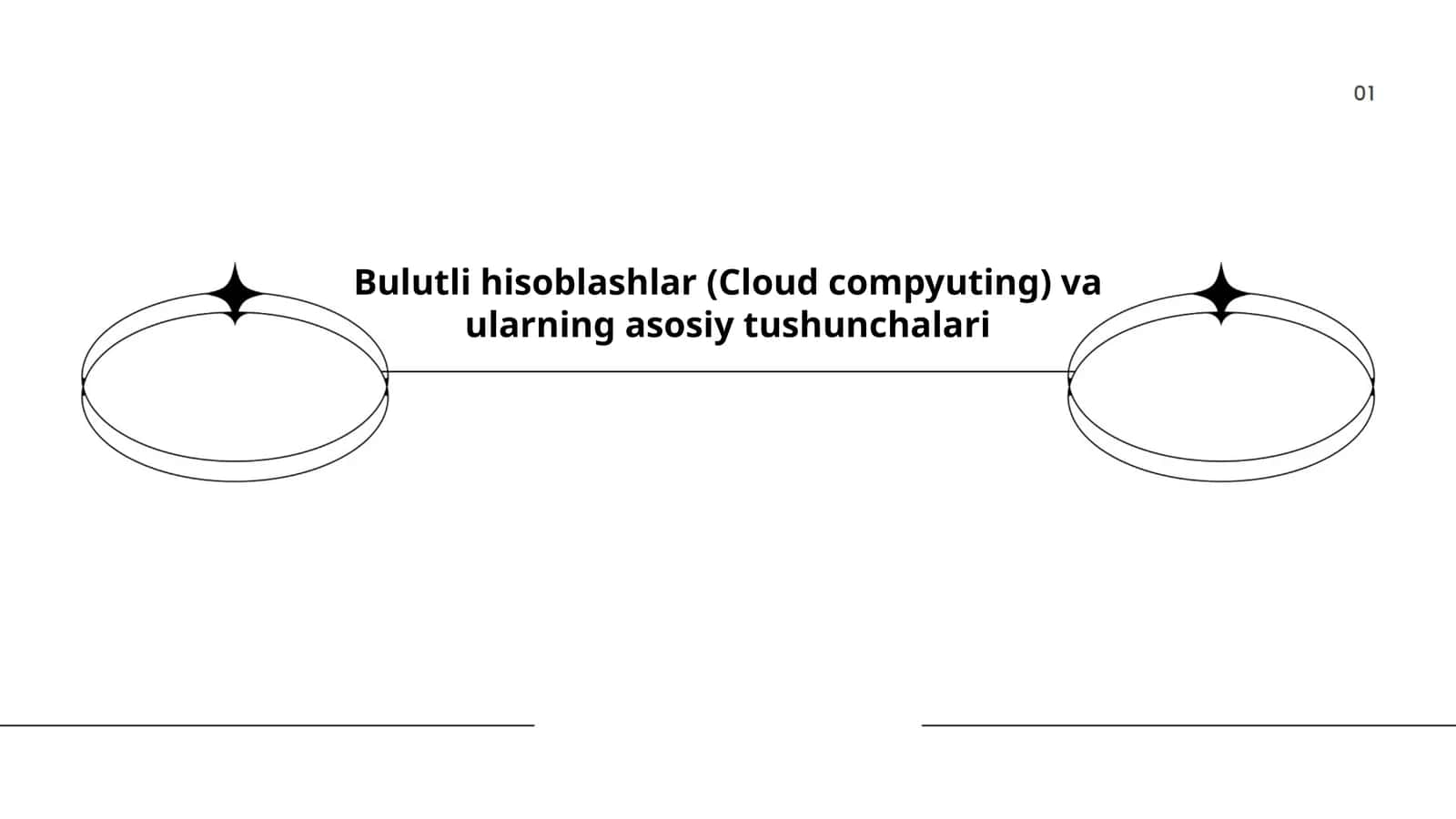 Bulutli hisoblashlar (Cloud compyuting) va ularning asosiy tushunchalari 1