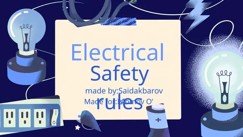 General Electrical Safety 1