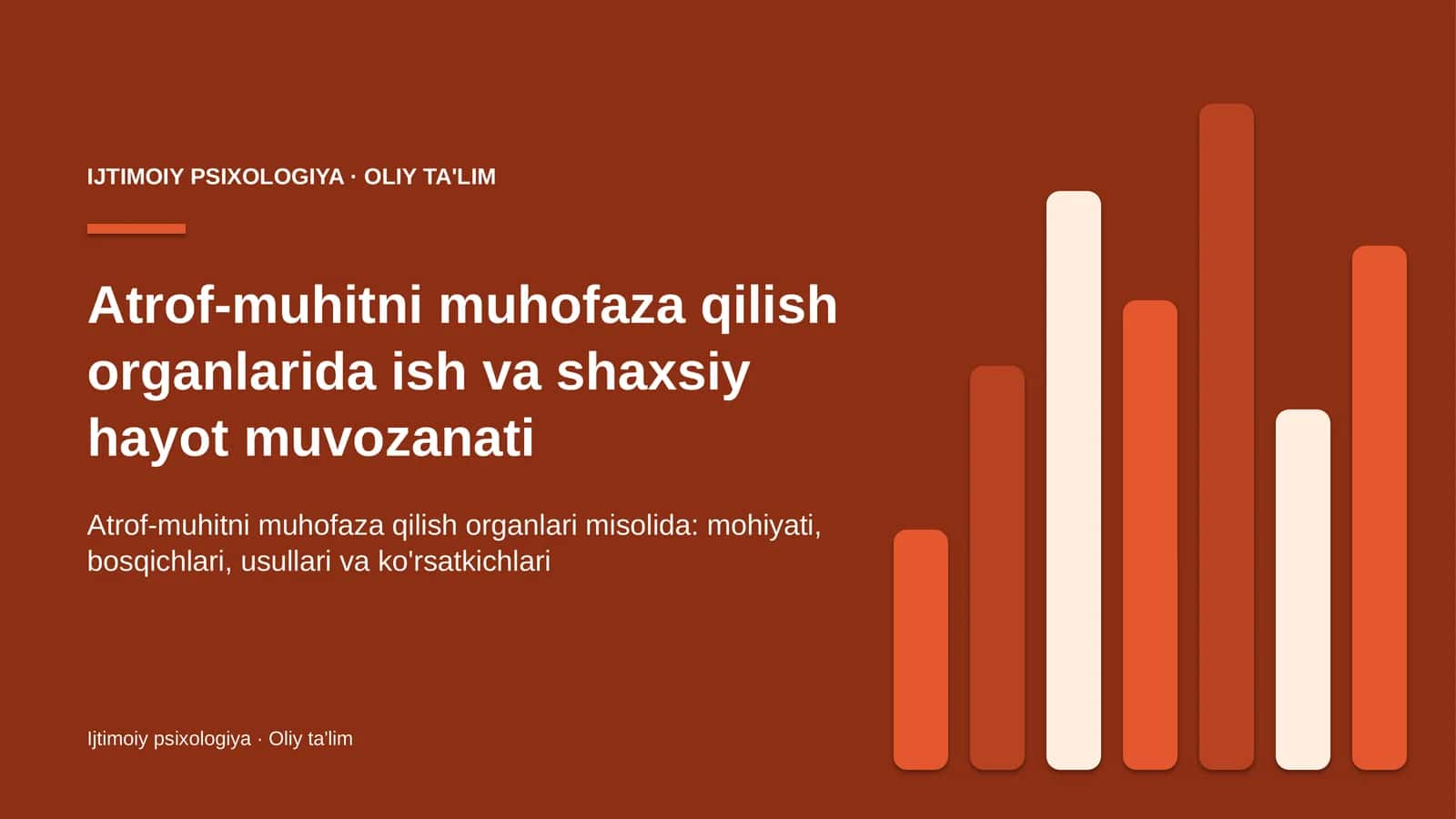 atrof muhitni muhofaza qilish organlarida ish va shaxsiy hayot muvozanati 7477 1