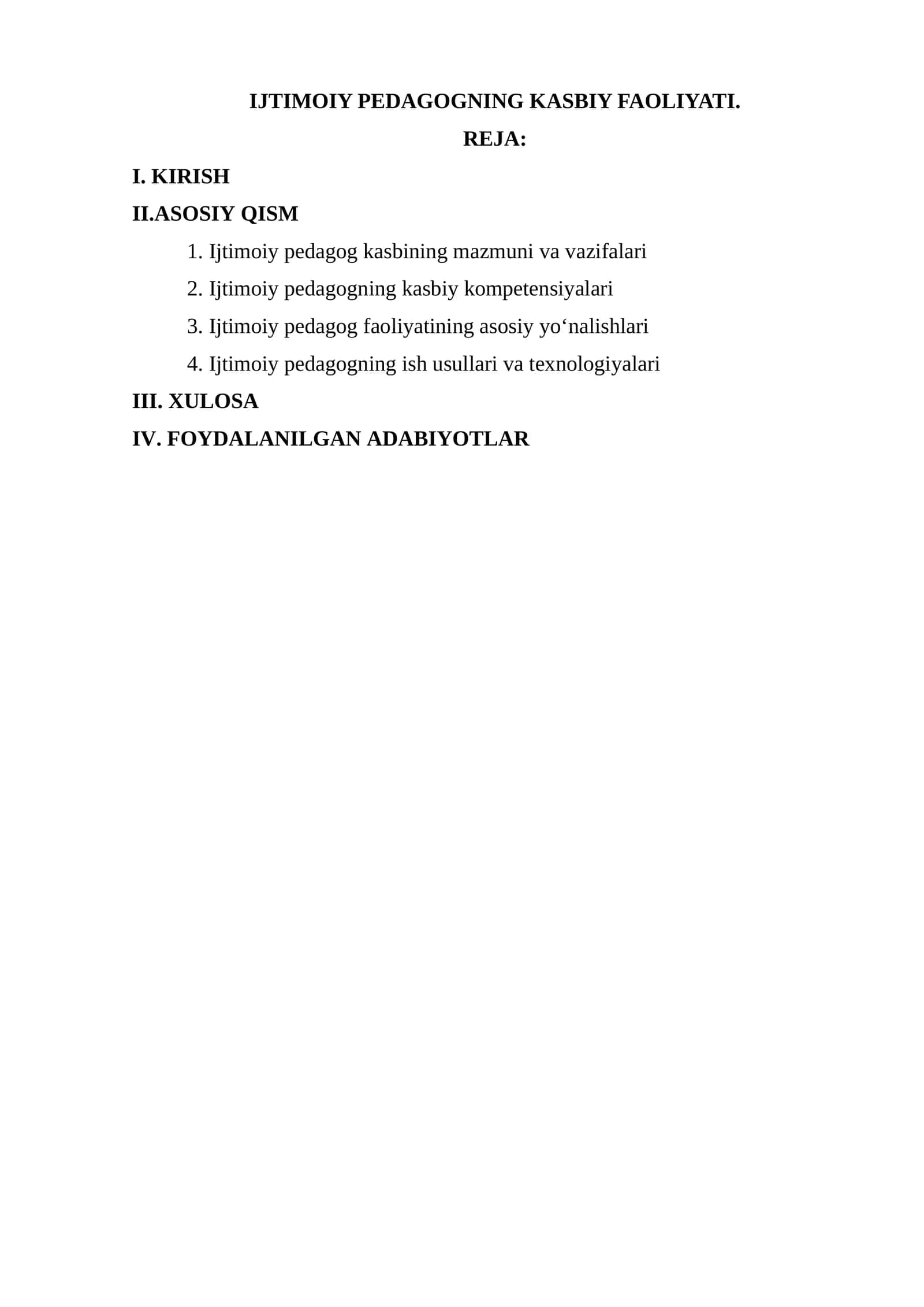 Ijtimoiy Pedagogning Kasbiy Faoliyati 1