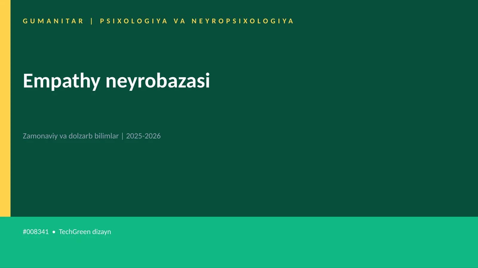 Empathy neyrobazasi 1