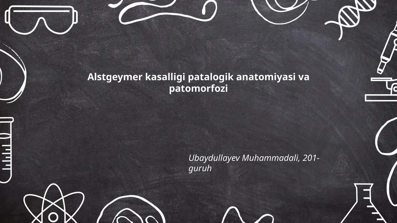 Altsgeymer kasalligi patalogik anatomiyasi va patomorfozi 1