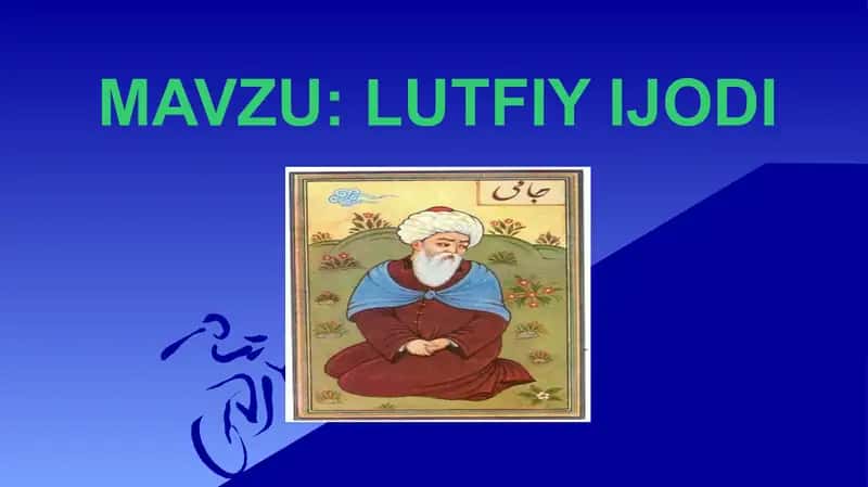 LUTFIY IJODI 1