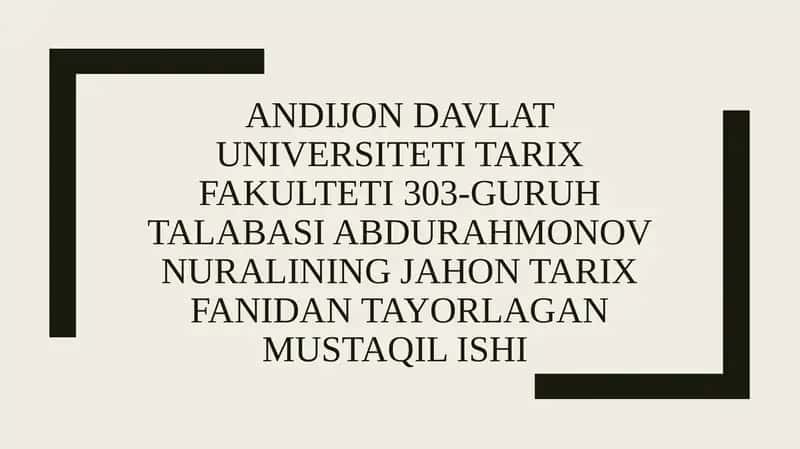 AQSH II Jahon urishidan keyingi yillarda 1