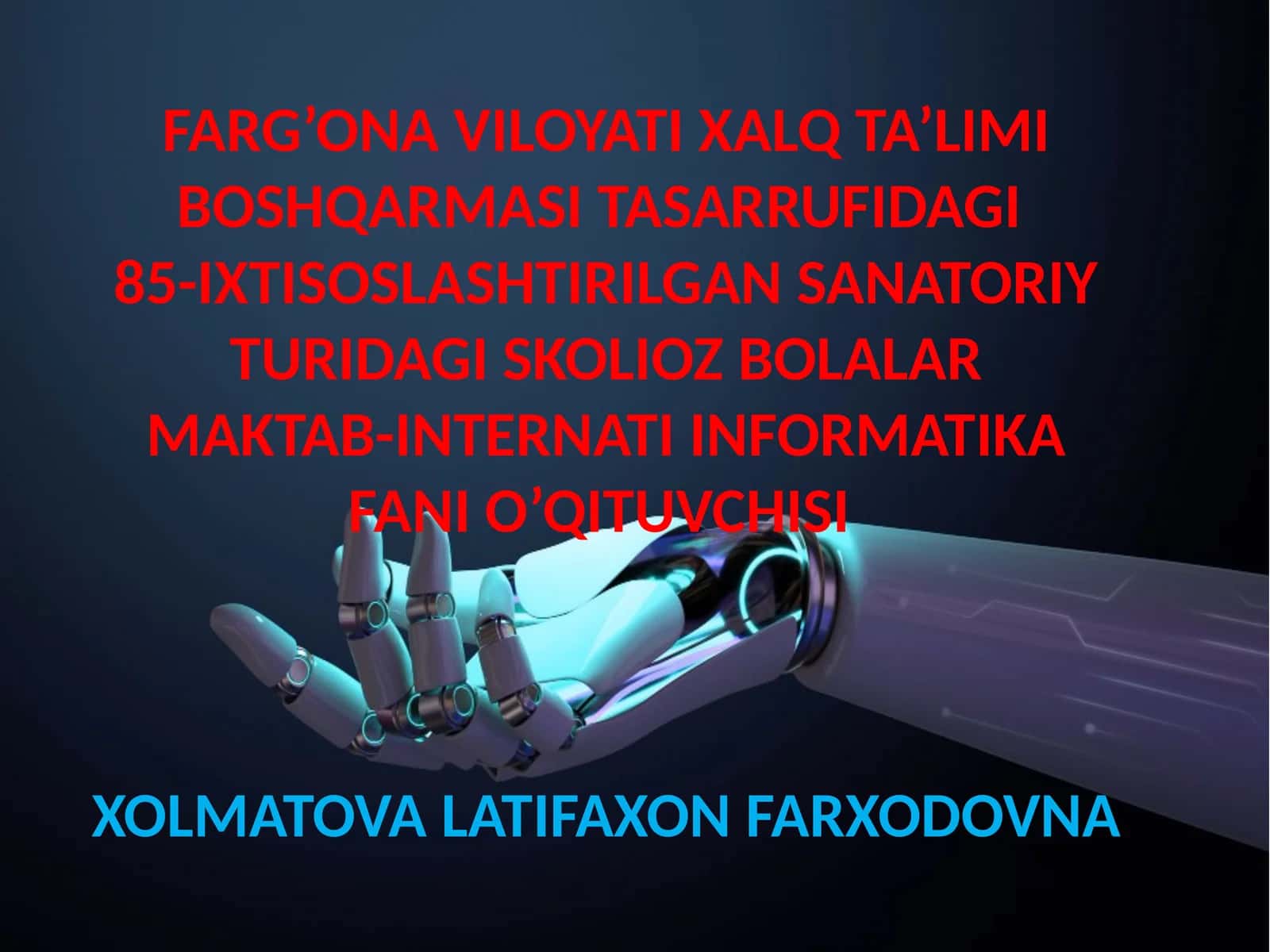 8-sinf Informatika fanidan SMM asosida tadqiqot loyihalarini boshqarish. Telegram tarmog'ida kanal ochish dars ishlanma 1