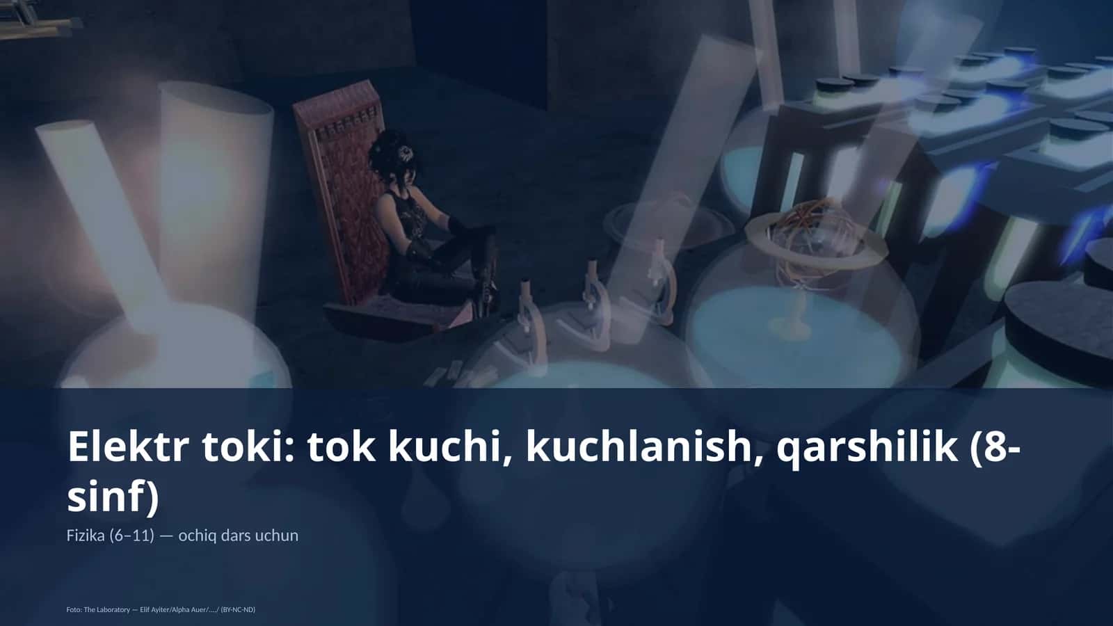 Elektr toki: tok kuchi, kuchlanish, qarshilik (8-sinf) 1