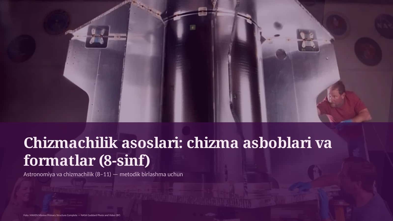 Chizmachilik asoslari: chizma asboblari va formatlar (8-sinf) 1