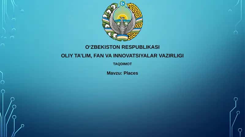Joylar: Ta'rif, Turlari va Ahamiyati 1