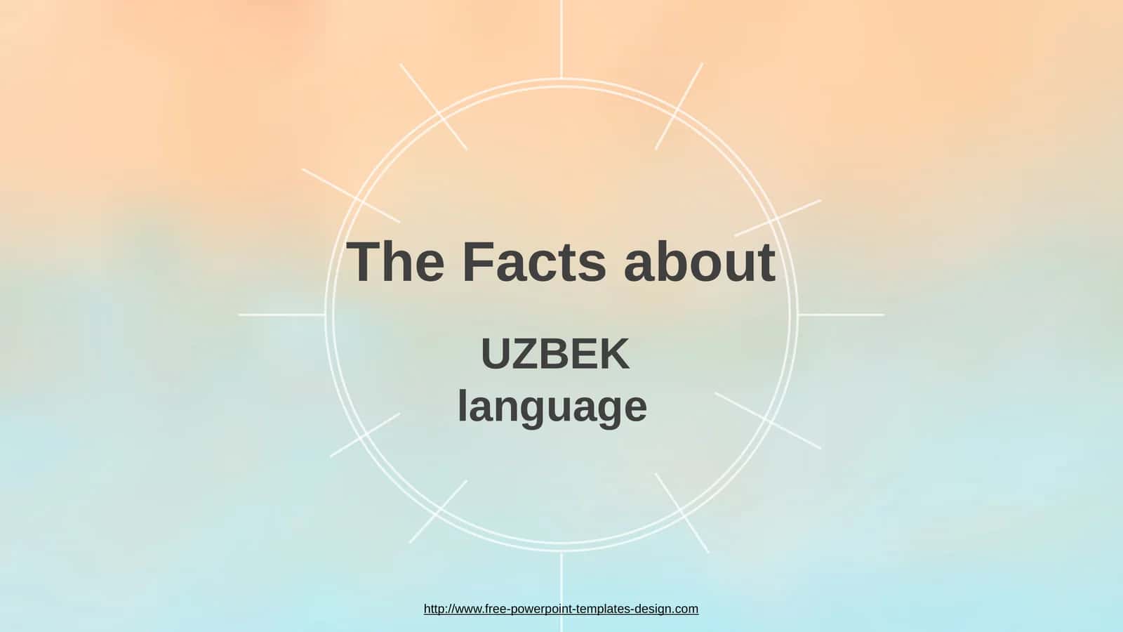 The Uzbek Language 1