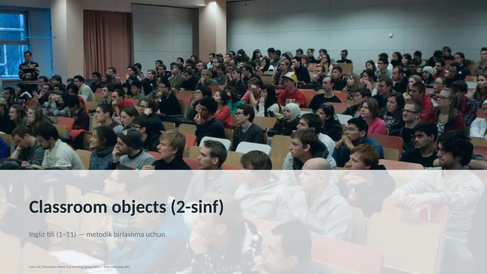 Classroom objects (2-sinf) 1