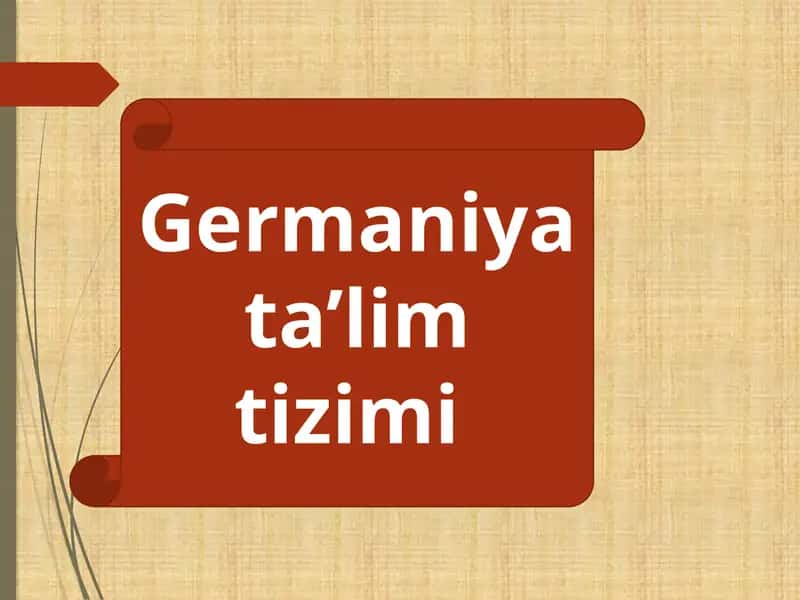 Germaniyata’limtizimi 1