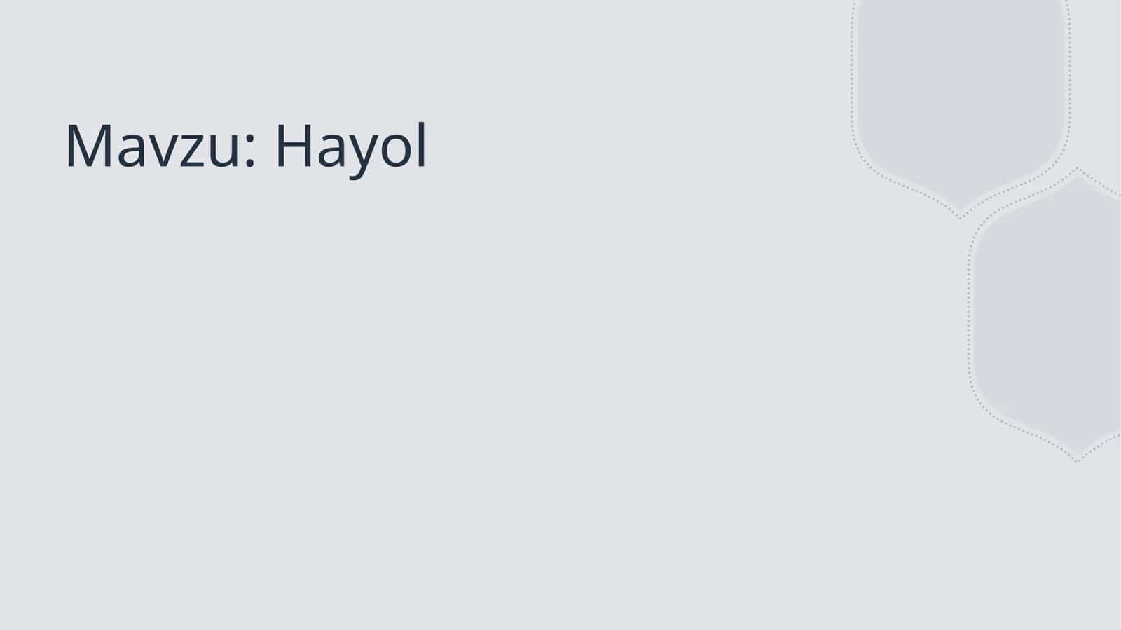 Hayol 1