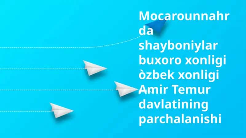 Shayboniylar O‘zbek xonligi 1