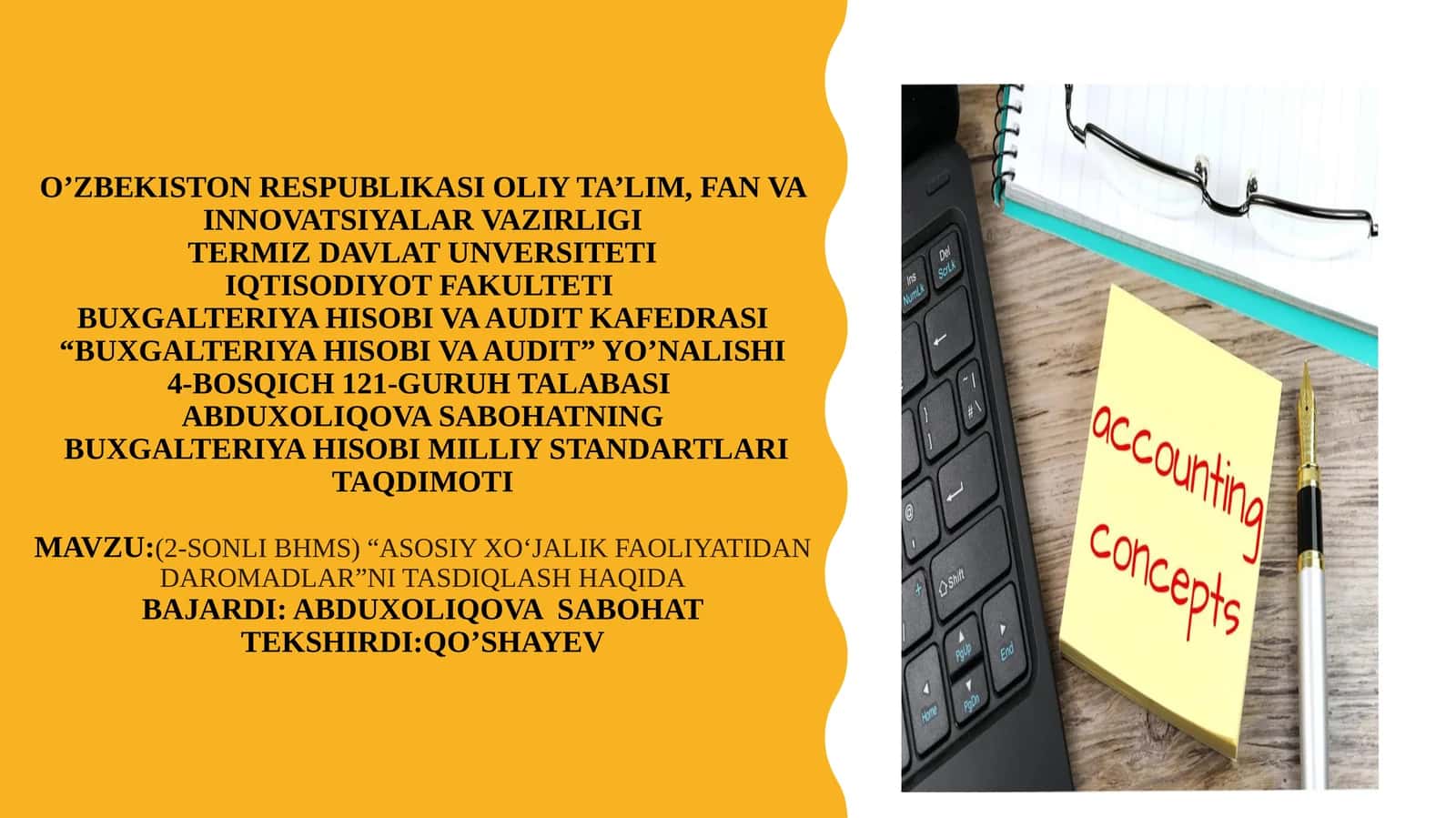 ASOSIY XO‘JALIK FAOLIYATIDAN DAROMADLAR 1