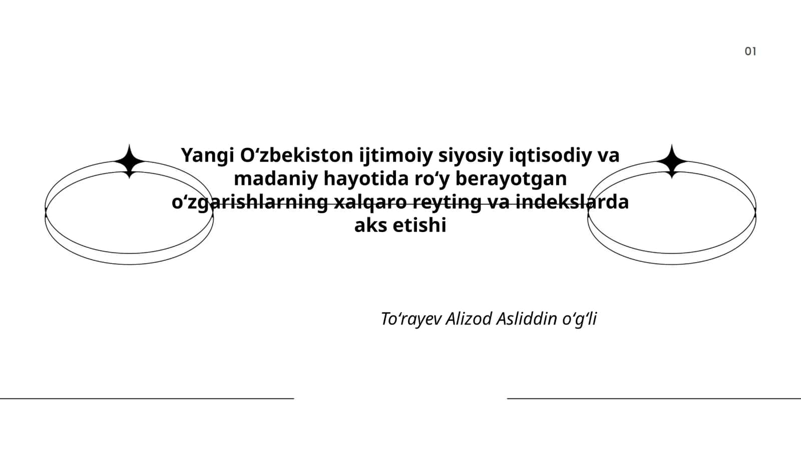 Yangi Oʻzbekiston ijtimoiy siyosiy iqtisodiy va madaniy hayotida roʻy berayotgan oʻzgarishlarning xalqaro reyting va indekslarda aks etishi 1